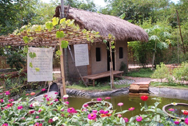 A traditional corner in Tourist area "The Vietnam moment"